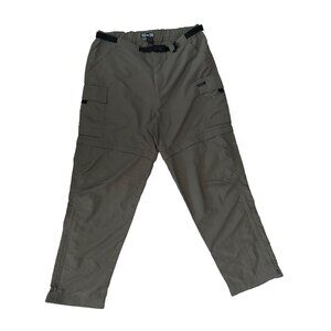 REI Olive Green UPF 50+ Convertible Cargo Pants Size Large